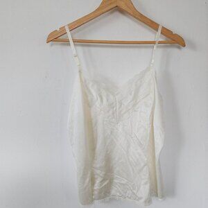 Vintage Antron III Half Slip Tank Top Large Nylon